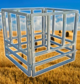 Heavy Duty Round Bale Hay Feeder